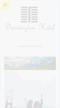 Mobile Screenshot of dorringtonhotel.com